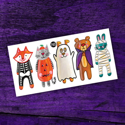 Tatouages temporaires - Halloween
