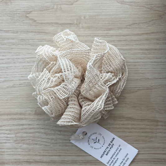 Houpette de bain naturelle