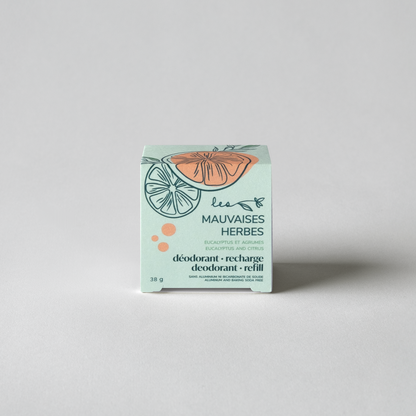 Recharge de déodorant - Eucalyptus et agrumes