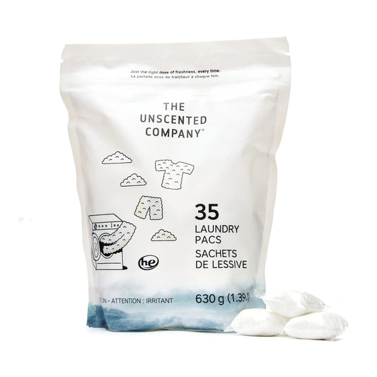 Détergent à lessive en sachets - Sans odeur