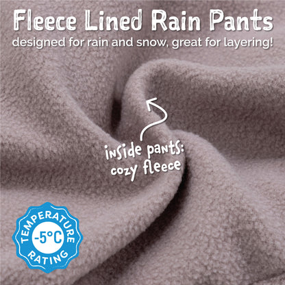 Pantalons doublés imperméables - Black