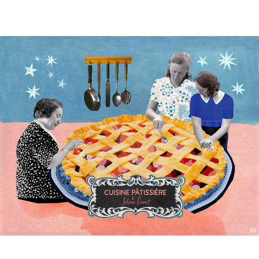 Illustration décorative - La cuisine pâtissière