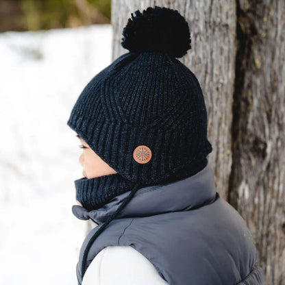 Tuque en tricot doux - Rose