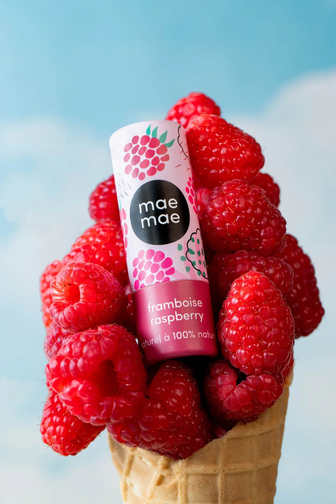 Baume à lèvres naturel - Framboise