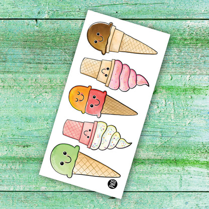 Tatouages temporaires - Aliments