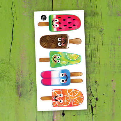 Tatouages temporaires - Aliments