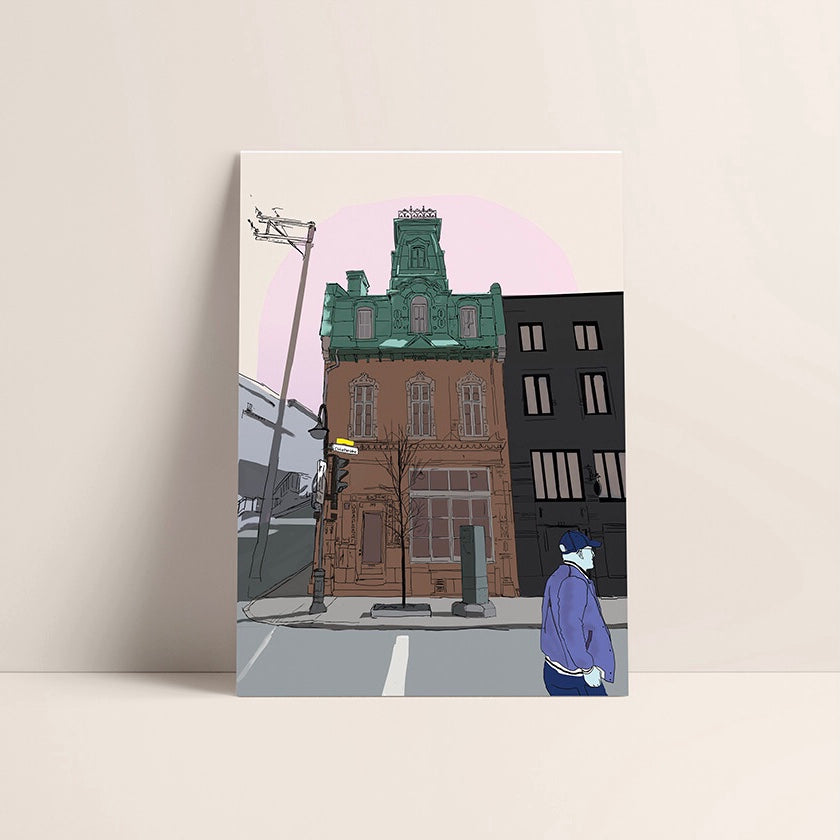 Illustration postale - Le Projet