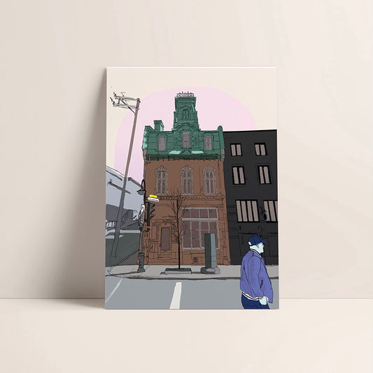 Illustration postale - Le Projet