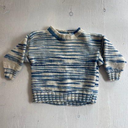 Chandail tricot 18-24M, fait main