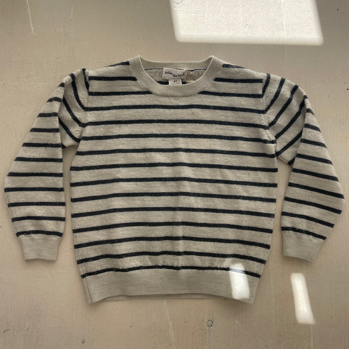 Chandail laine mérinos 2T, par Miles the Label