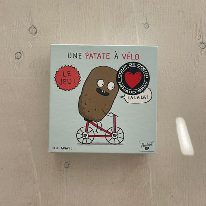 Une patate à vélo : le jeu, par Randolph