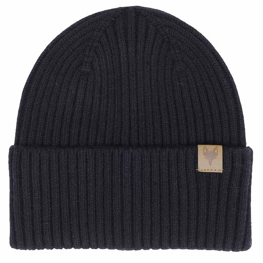 Bonnet côtelé mi-saison - Black