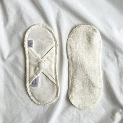 Serviette hygiénique lavable régulière courte