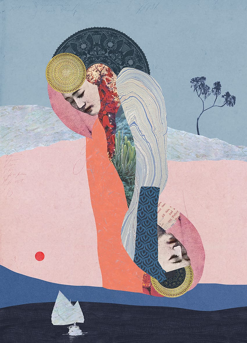 Illustration décorative - Le voyage
