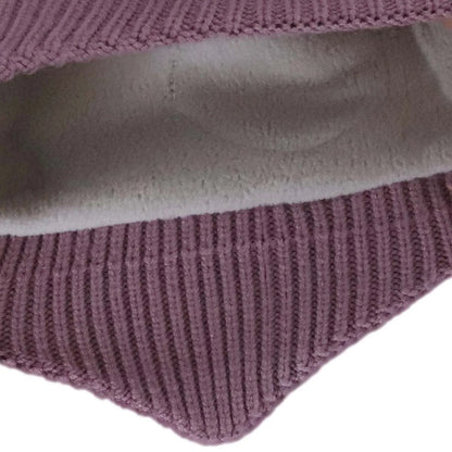Tuque en tricot doux - Dusty Orchid