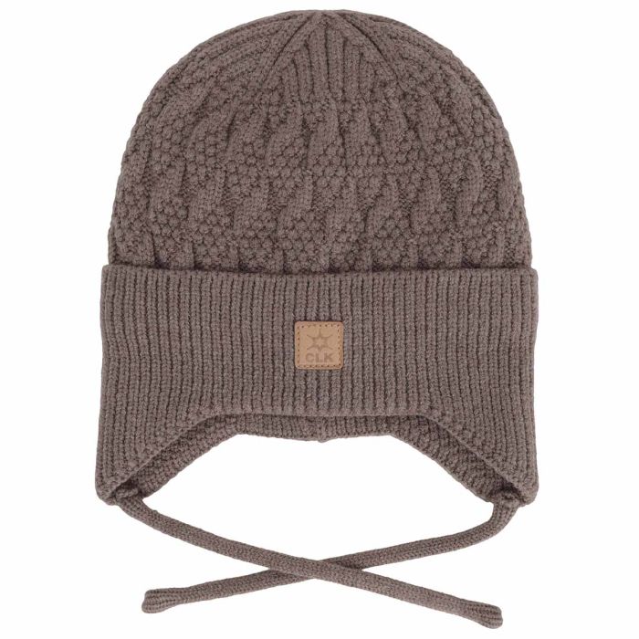 Tuque en tricot doux - Mocha