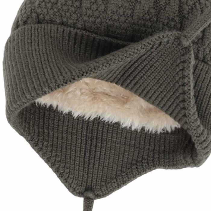 Tuque en tricot doux - Mocha