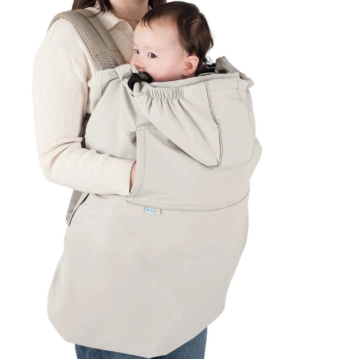 Housse doublée imperméable pour bébé - Pottery Grey