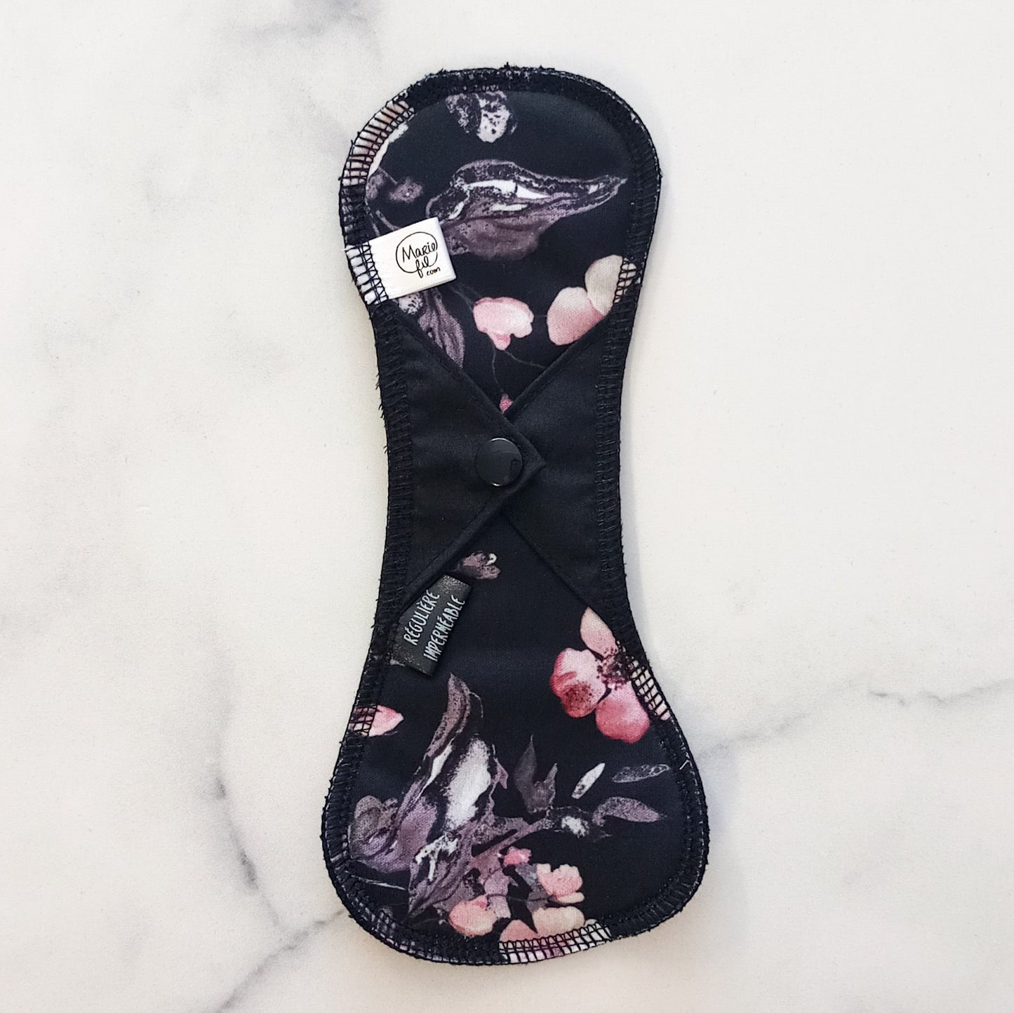 Serviette hygiénique lavable régulière longue