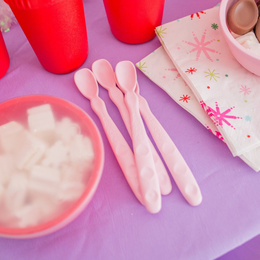Cuillère pour bébé en plastique recyclé