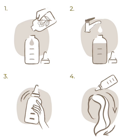 Traitement botanique pour cheveux | VRAC