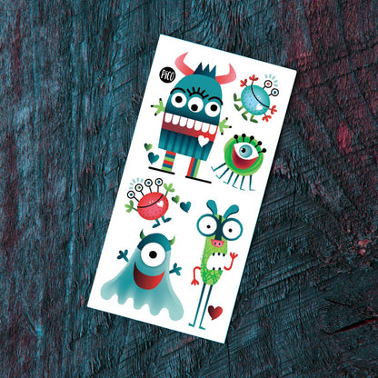 Tatouages temporaires - Personnages imaginaires