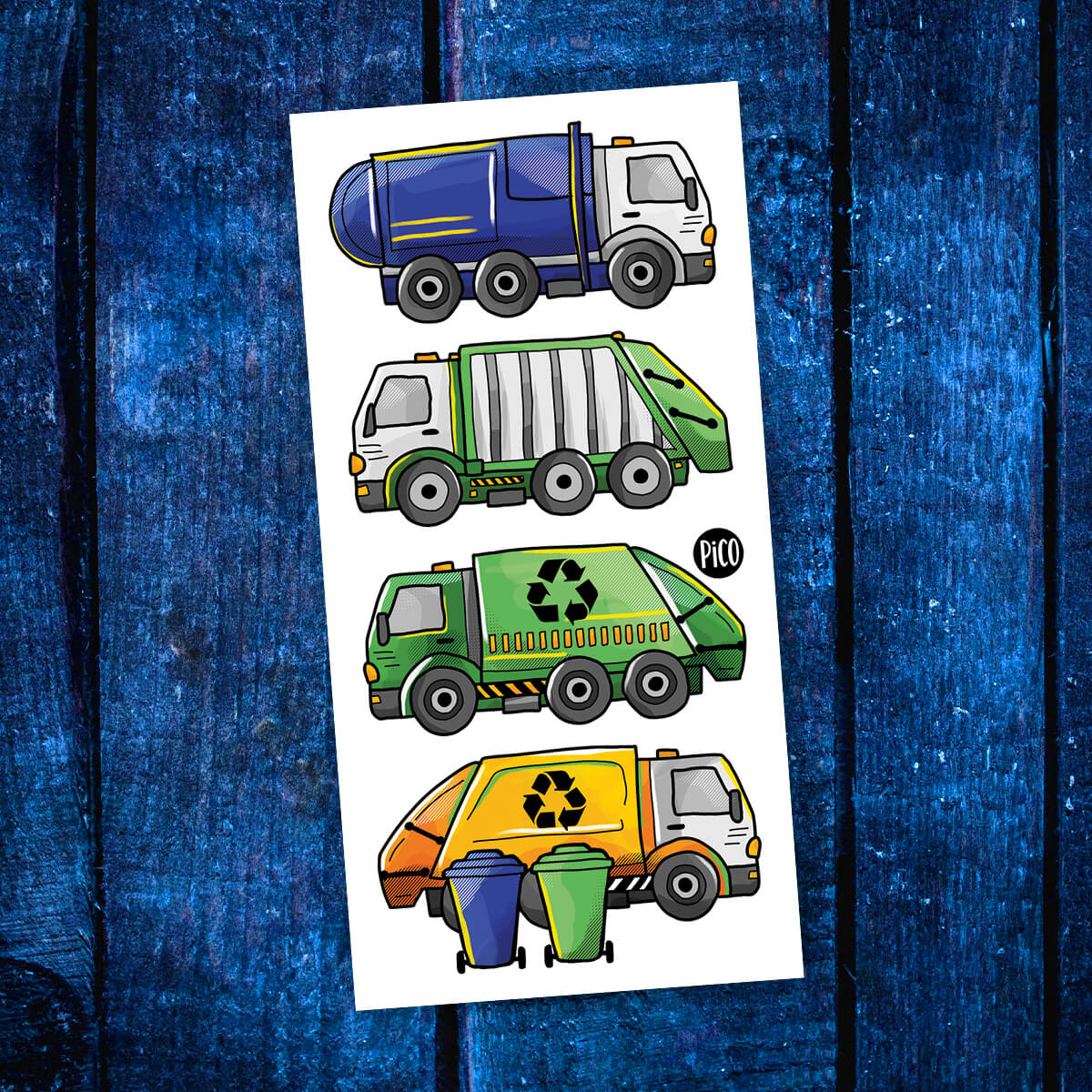 Tatouages temporaires - Transport