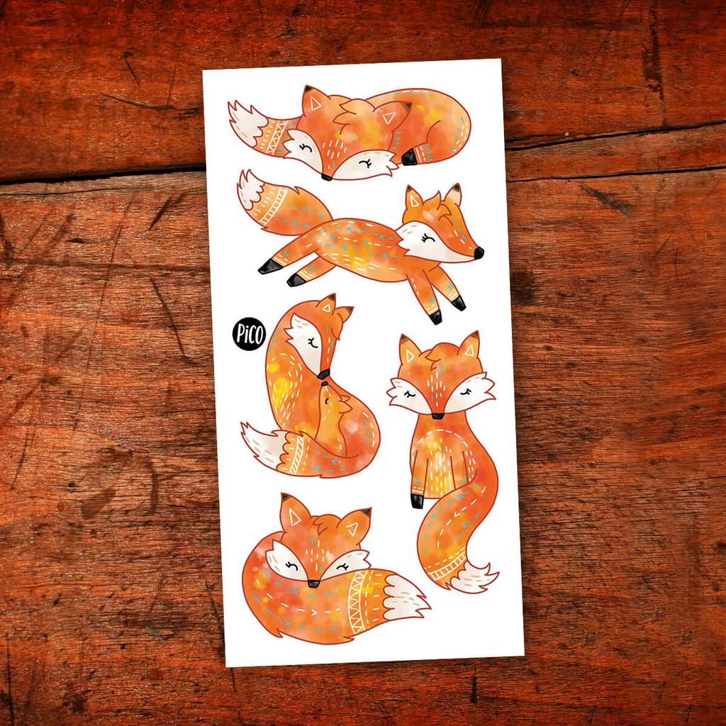 Tatouages temporaires - Animaux