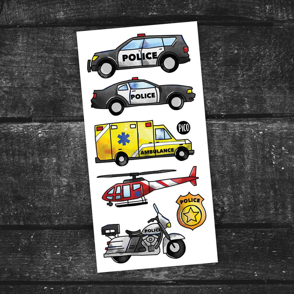 Tatouages temporaires - Transport