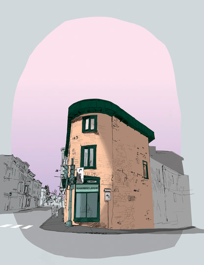 Illustration décorative - Buanderie