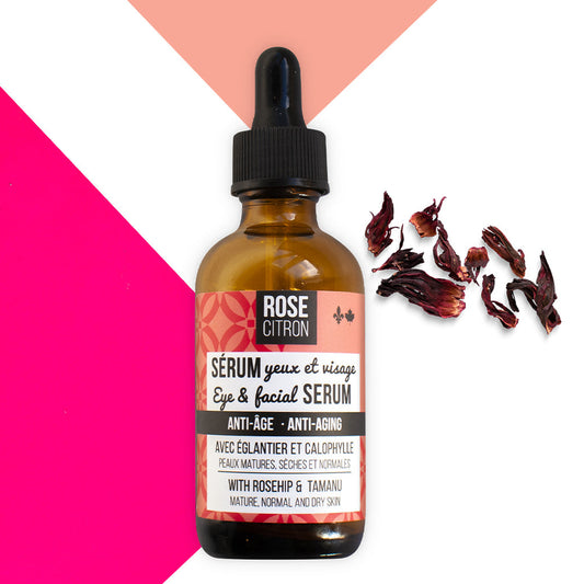 Sérum contour des yeux et visage anti-âge