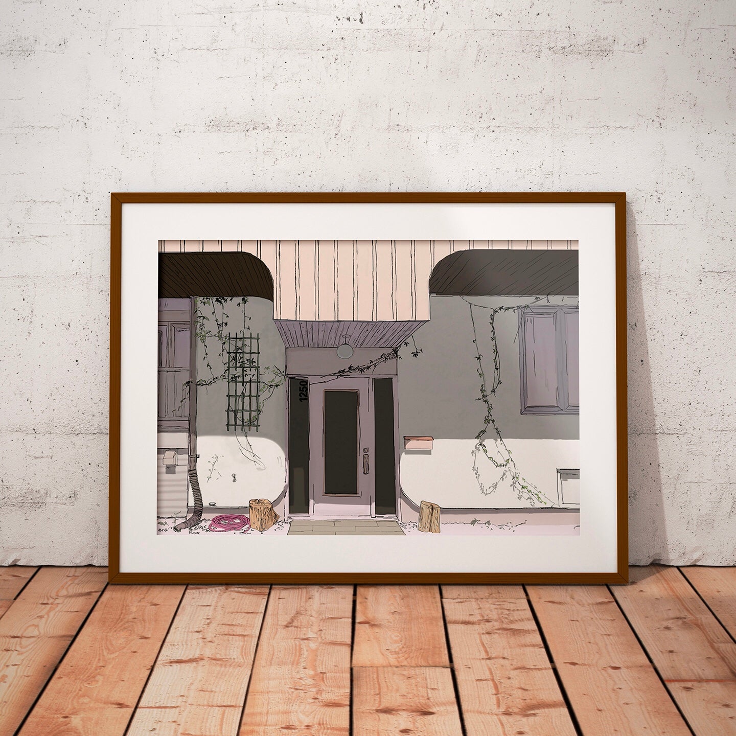 Illustration décorative - Limoilou rétro