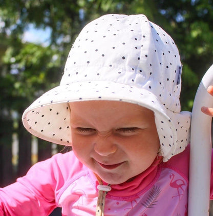Chapeau de protection solaire Floppy - Dots