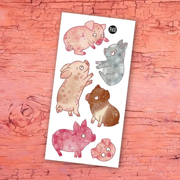 Tatouages temporaires - Animaux