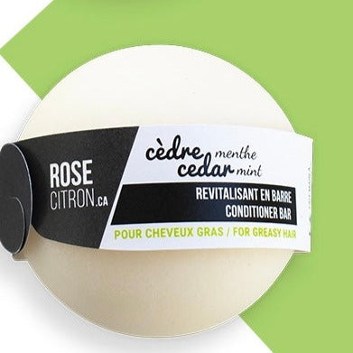 Revitalisant en barre - Cèdre-menthe