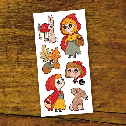 Tatouages temporaires - Personnages imaginaires