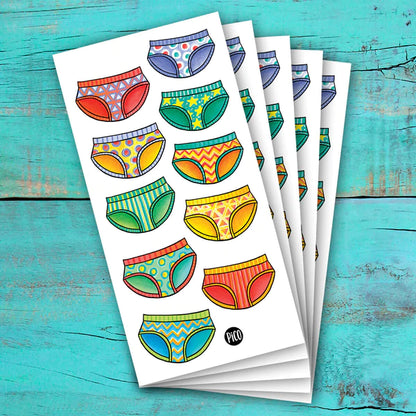 Tatouages temporaires - Les bobettes
