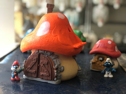 Maison du Grand Schtroumpf avec figurine