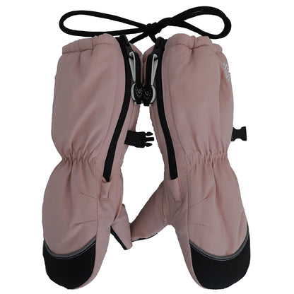 Mitaines d'hiver longues - Rose