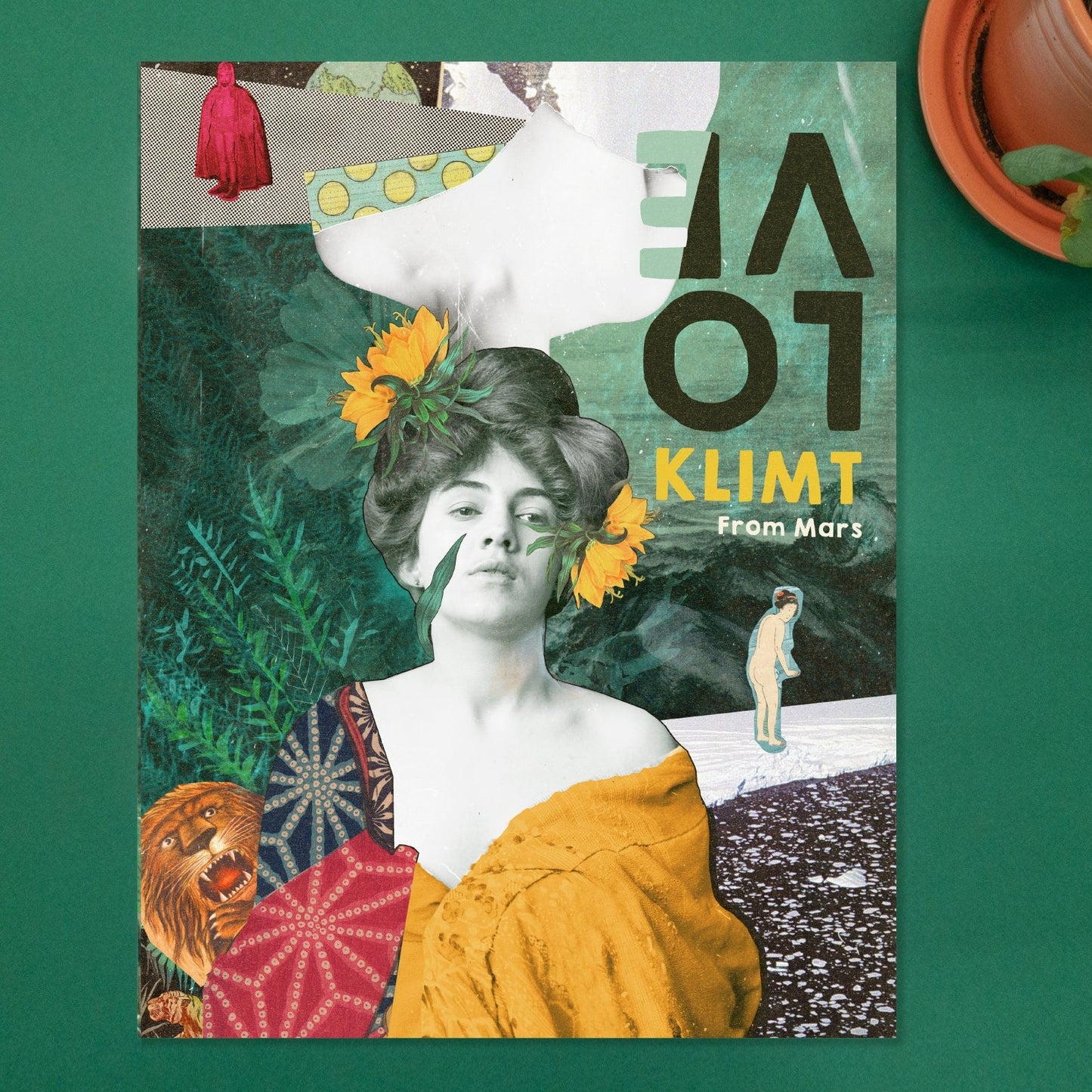 Illustration décorative - Love Klimt from Mars