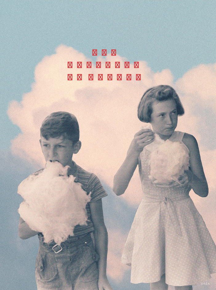 Illustration décorative - Les mangeurs de nuages