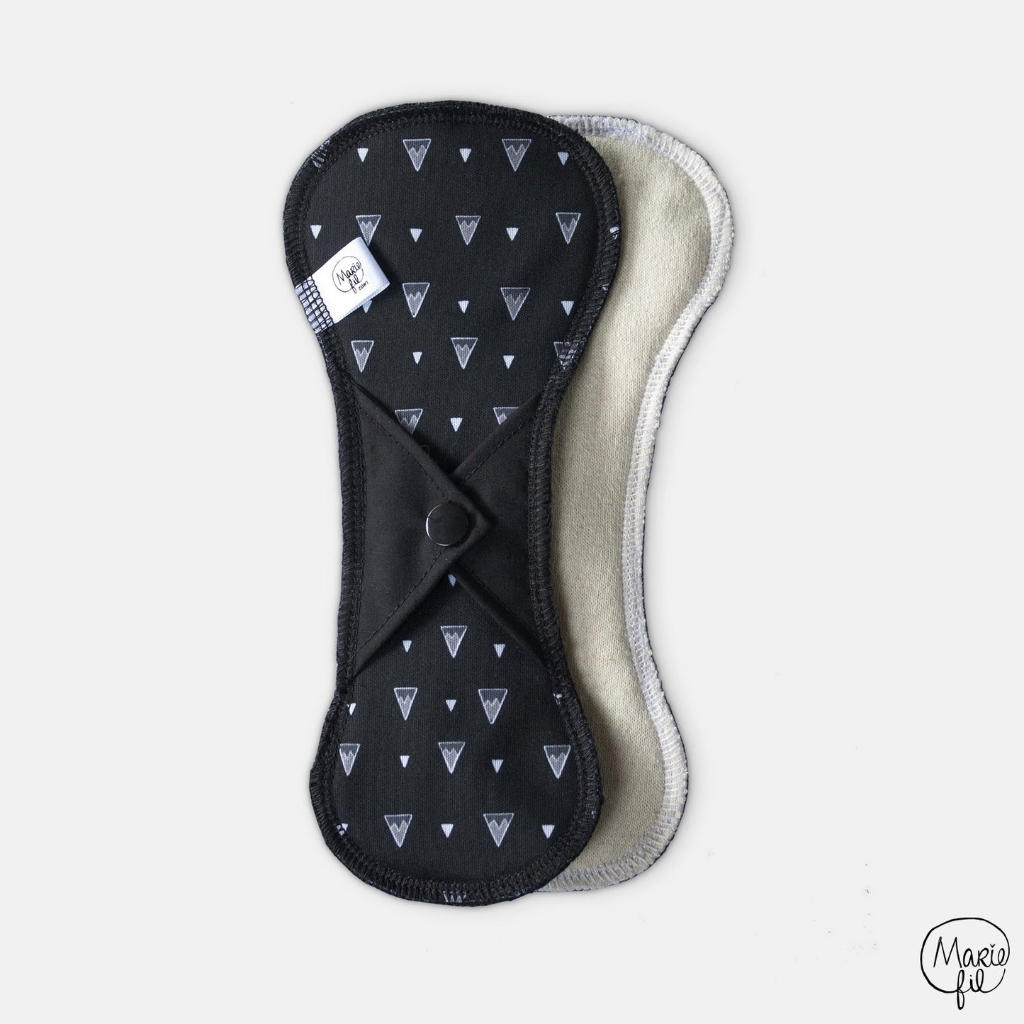 Serviette hygiénique lavable régulière longue