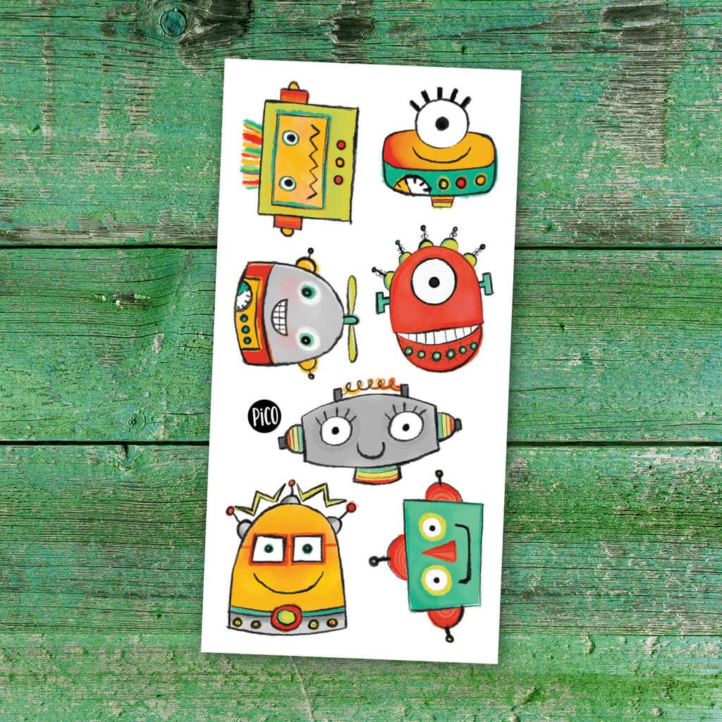 Tatouages temporaires - Personnages imaginaires