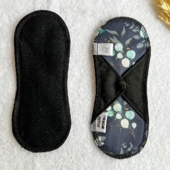 Serviette hygiénique lavable régulière courte